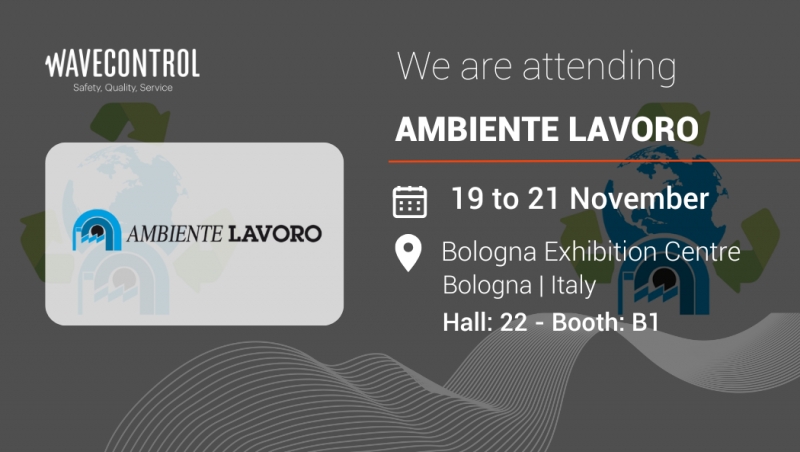 Wavecontrol estará presente en Ambiente Lavoro | Bolonia, Italia