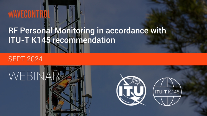 Monitorización personal de RF según la recomendación ITU-T K.145